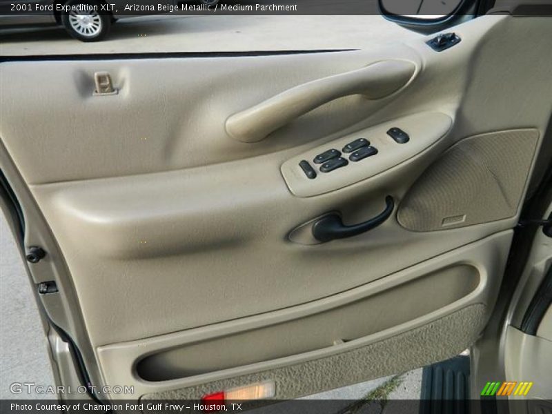 Arizona Beige Metallic / Medium Parchment 2001 Ford Expedition XLT
