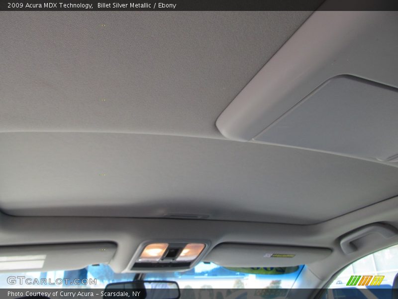 Billet Silver Metallic / Ebony 2009 Acura MDX Technology