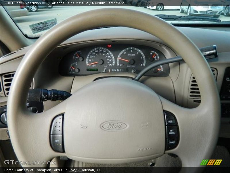 Arizona Beige Metallic / Medium Parchment 2001 Ford Expedition XLT
