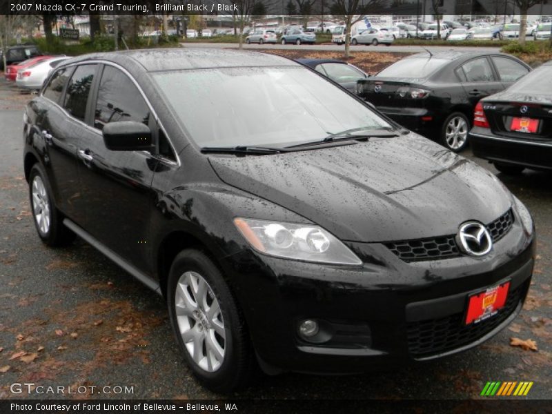 Brilliant Black / Black 2007 Mazda CX-7 Grand Touring