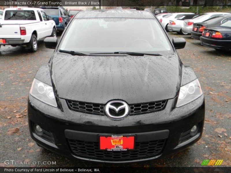 Brilliant Black / Black 2007 Mazda CX-7 Grand Touring