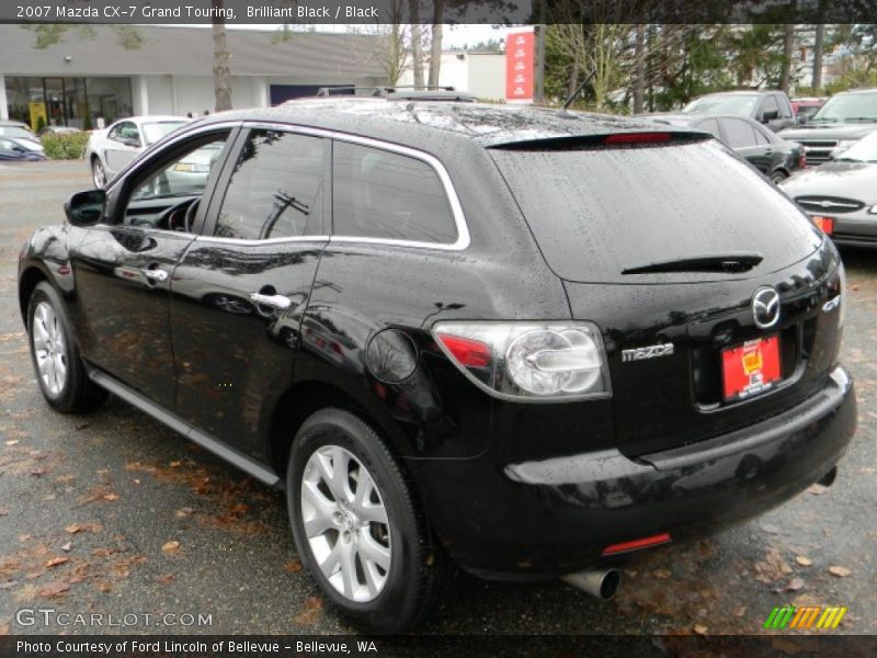 Brilliant Black / Black 2007 Mazda CX-7 Grand Touring