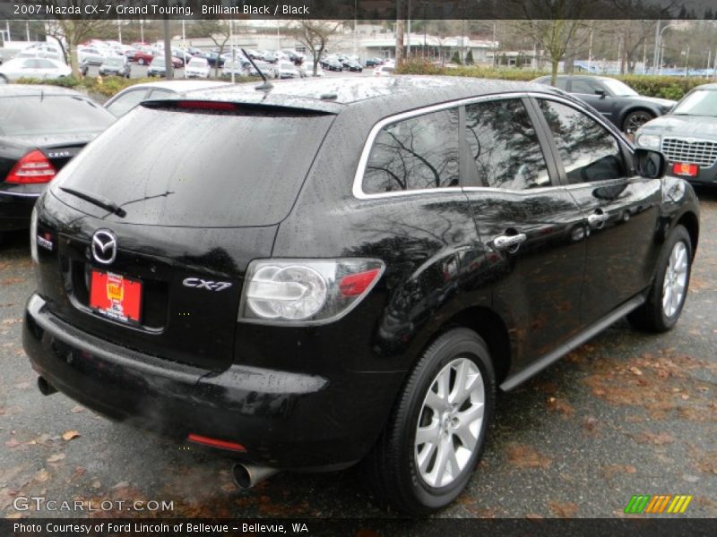 Brilliant Black / Black 2007 Mazda CX-7 Grand Touring