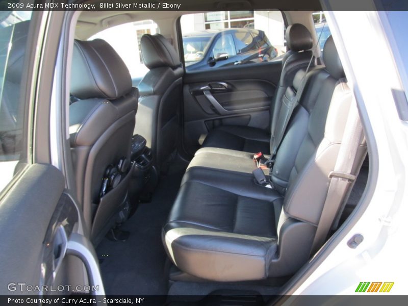 Billet Silver Metallic / Ebony 2009 Acura MDX Technology
