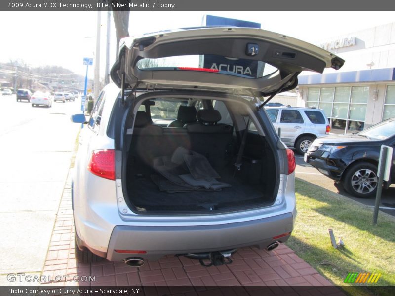 Billet Silver Metallic / Ebony 2009 Acura MDX Technology