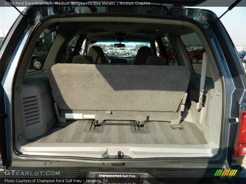 Medium Wedgewood Blue Metallic / Medium Graphite 2001 Ford Expedition XLT
