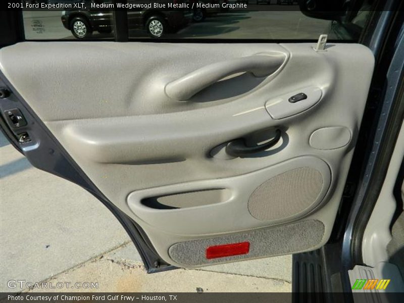 Medium Wedgewood Blue Metallic / Medium Graphite 2001 Ford Expedition XLT