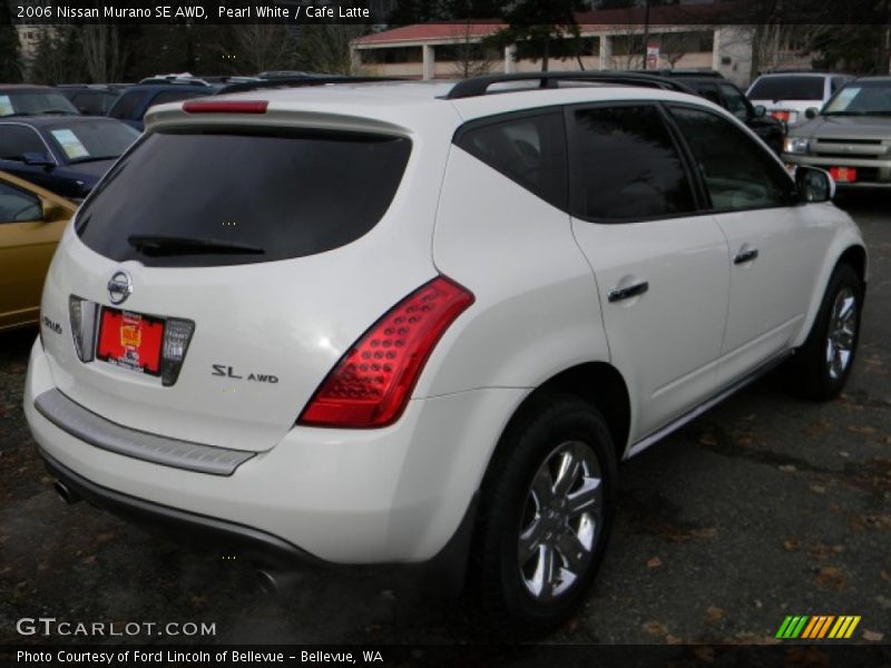 Pearl White / Cafe Latte 2006 Nissan Murano SE AWD