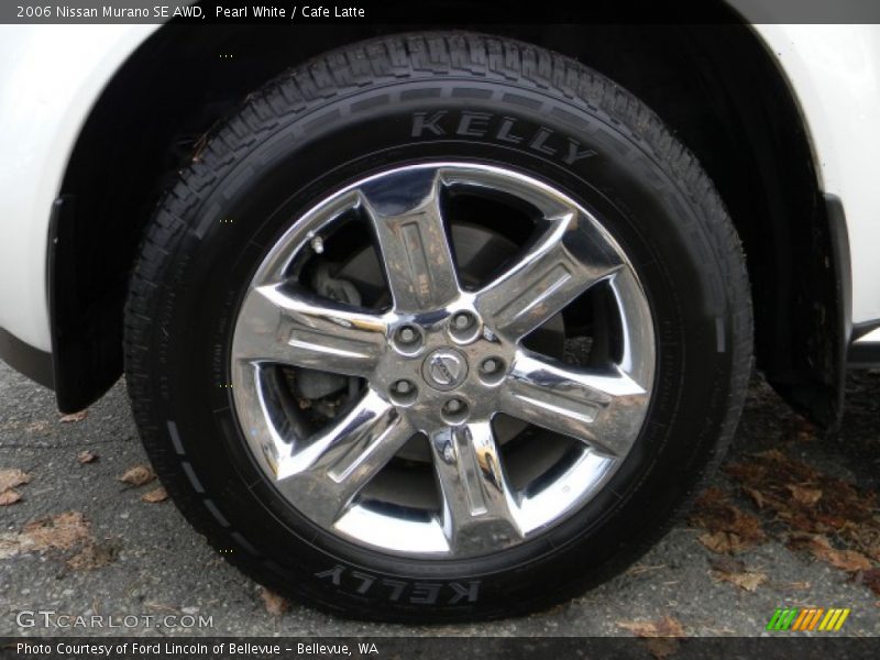 Pearl White / Cafe Latte 2006 Nissan Murano SE AWD