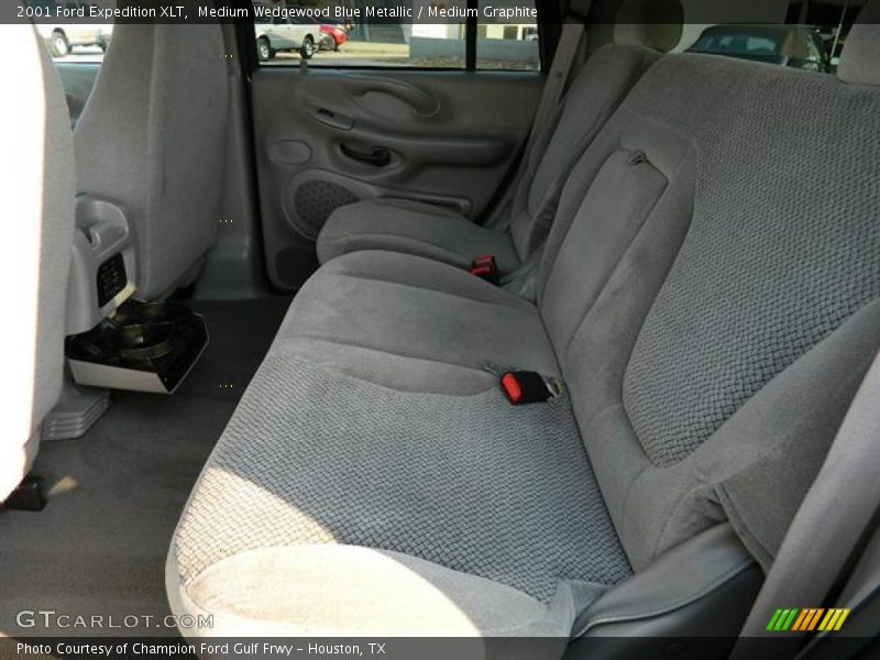 Medium Wedgewood Blue Metallic / Medium Graphite 2001 Ford Expedition XLT