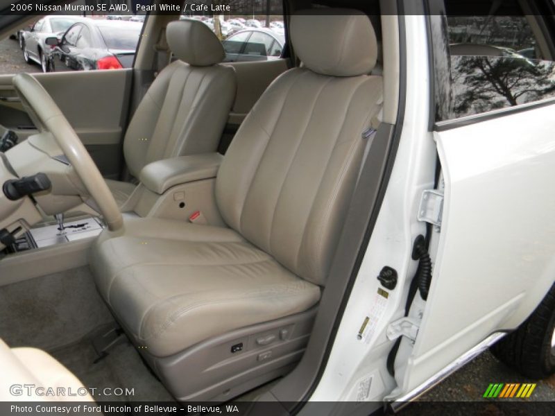 Pearl White / Cafe Latte 2006 Nissan Murano SE AWD