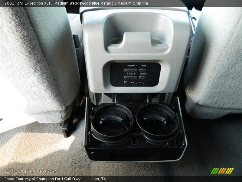 Medium Wedgewood Blue Metallic / Medium Graphite 2001 Ford Expedition XLT