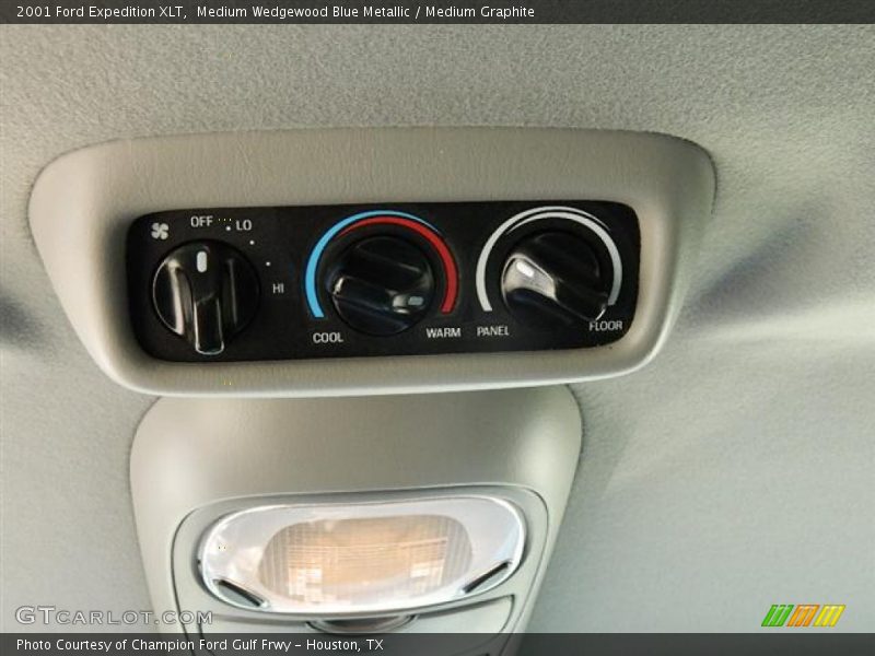 Medium Wedgewood Blue Metallic / Medium Graphite 2001 Ford Expedition XLT