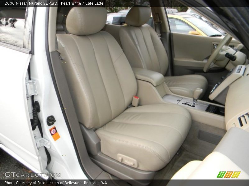 Pearl White / Cafe Latte 2006 Nissan Murano SE AWD