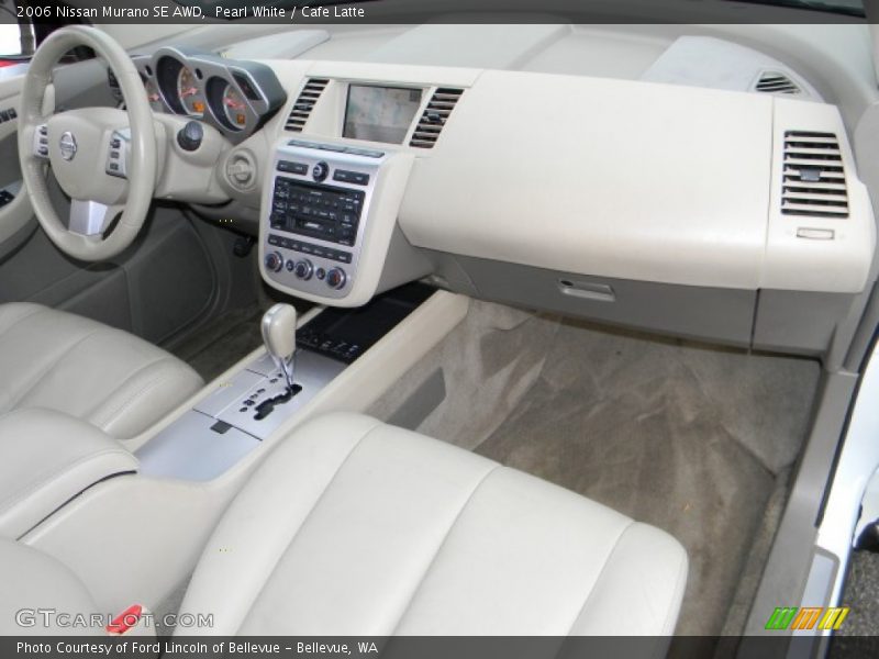 Pearl White / Cafe Latte 2006 Nissan Murano SE AWD