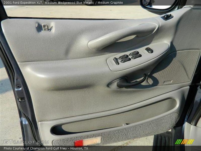Medium Wedgewood Blue Metallic / Medium Graphite 2001 Ford Expedition XLT