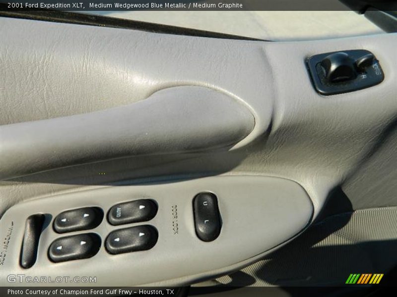 Medium Wedgewood Blue Metallic / Medium Graphite 2001 Ford Expedition XLT