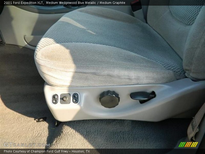 Medium Wedgewood Blue Metallic / Medium Graphite 2001 Ford Expedition XLT