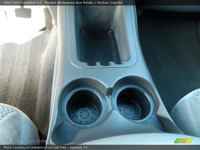 Medium Wedgewood Blue Metallic / Medium Graphite 2001 Ford Expedition XLT