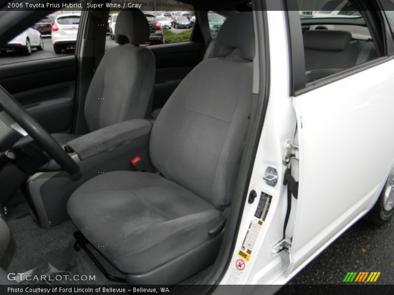 Super White / Gray 2006 Toyota Prius Hybrid