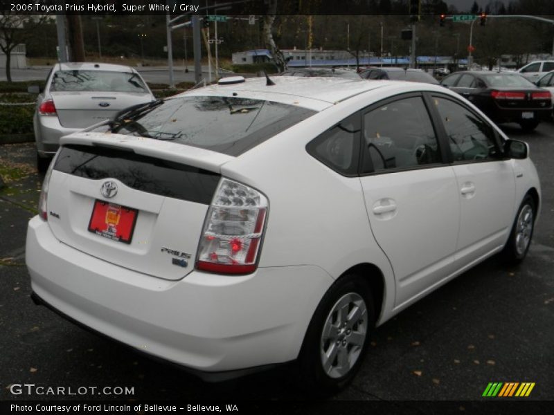 Super White / Gray 2006 Toyota Prius Hybrid