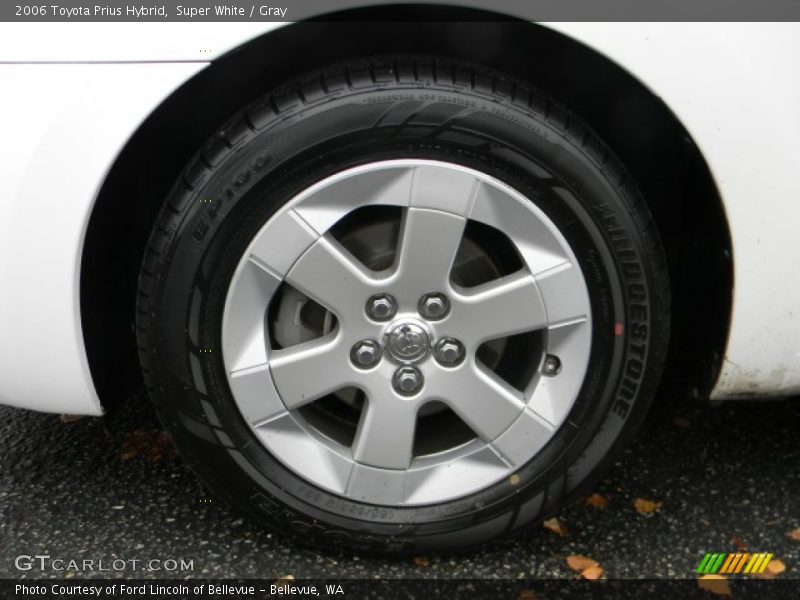 Super White / Gray 2006 Toyota Prius Hybrid