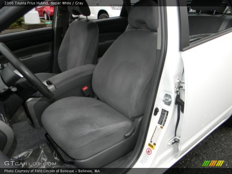 Super White / Gray 2006 Toyota Prius Hybrid