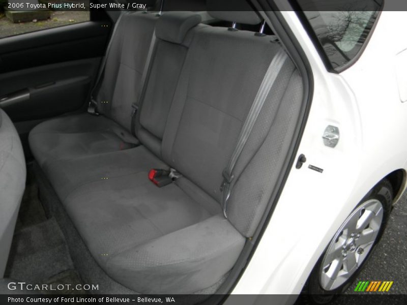 Super White / Gray 2006 Toyota Prius Hybrid