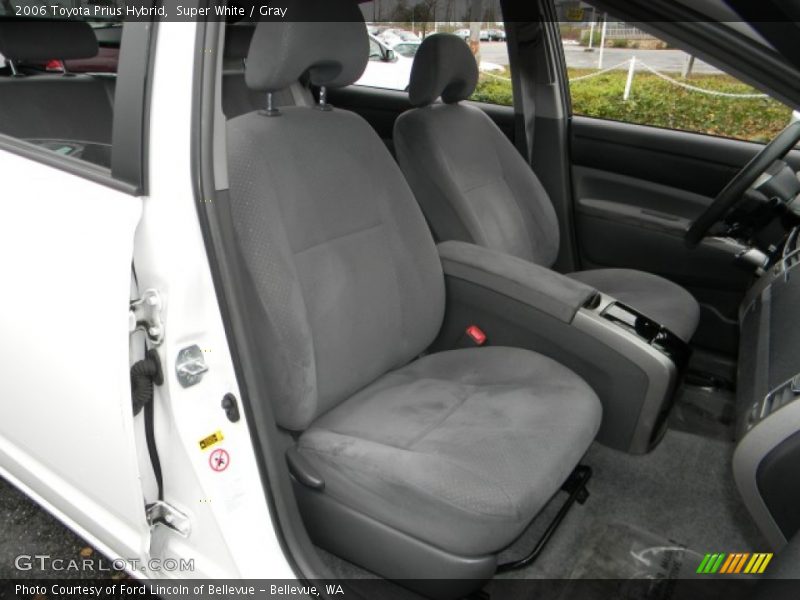 Super White / Gray 2006 Toyota Prius Hybrid