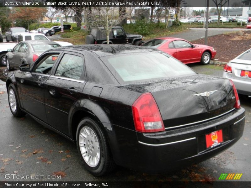 Brilliant Black Crystal Pearl / Dark Slate Gray/Medium Slate Gray 2005 Chrysler 300