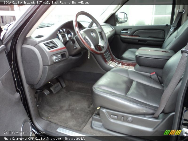 Black Raven / Ebony/Ebony 2009 Cadillac Escalade EXT AWD