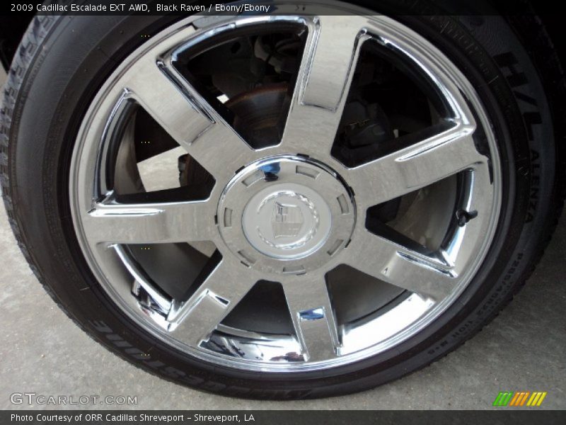 Black Raven / Ebony/Ebony 2009 Cadillac Escalade EXT AWD