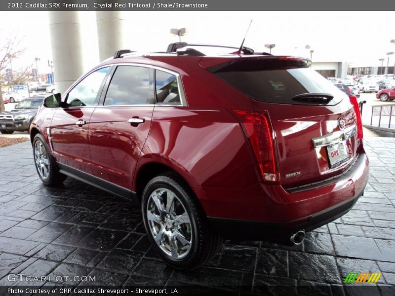Crystal Red Tintcoat / Shale/Brownstone 2012 Cadillac SRX Premium