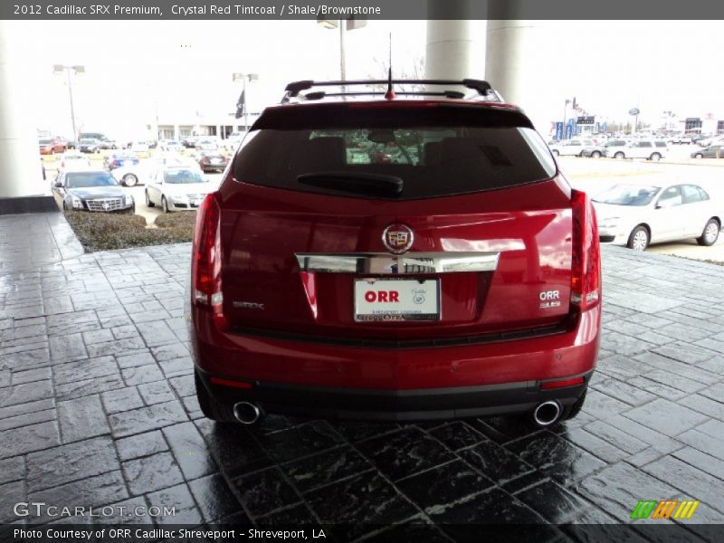 Crystal Red Tintcoat / Shale/Brownstone 2012 Cadillac SRX Premium
