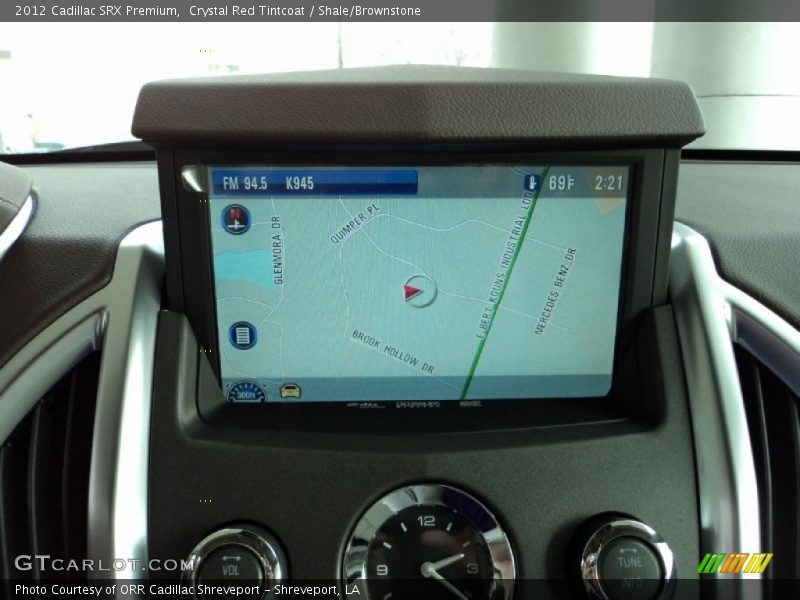 Crystal Red Tintcoat / Shale/Brownstone 2012 Cadillac SRX Premium