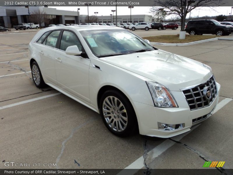 Front 3/4 View of 2012 CTS 3.6 Sport Wagon