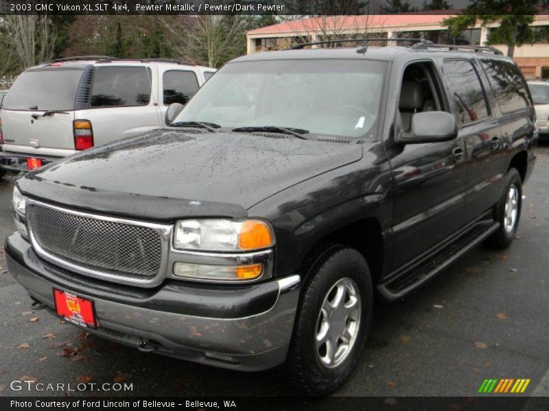 Pewter Metallic / Pewter/Dark Pewter 2003 GMC Yukon XL SLT 4x4