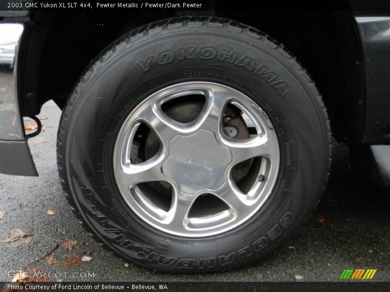 Pewter Metallic / Pewter/Dark Pewter 2003 GMC Yukon XL SLT 4x4