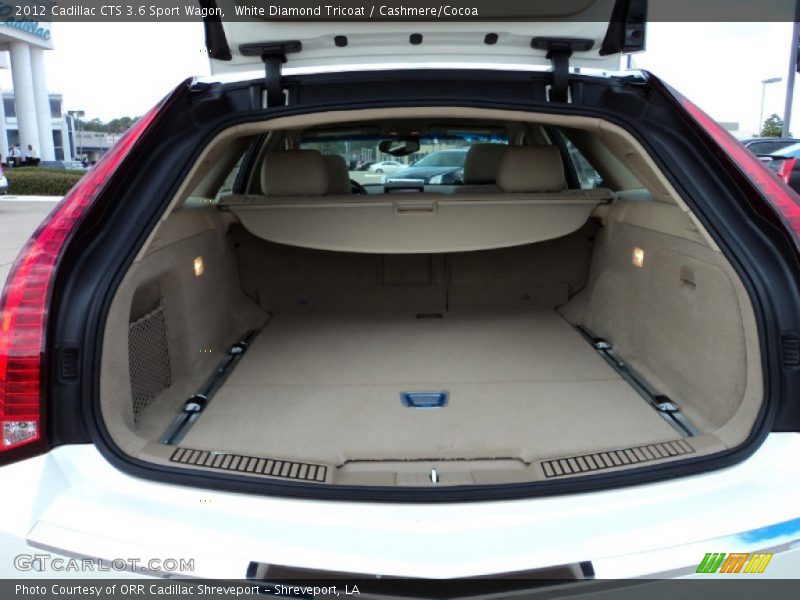  2012 CTS 3.6 Sport Wagon Trunk