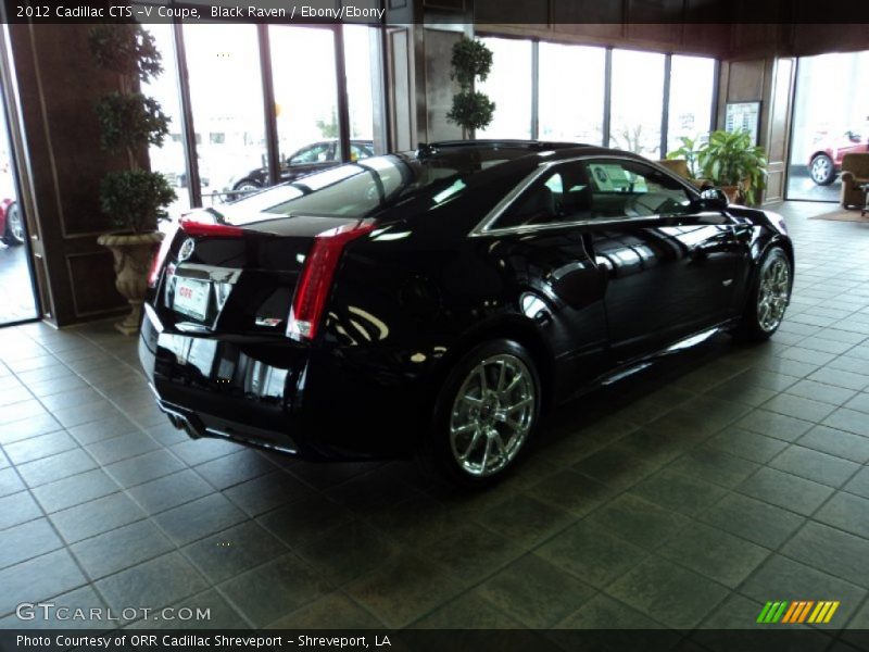 Black Raven / Ebony/Ebony 2012 Cadillac CTS -V Coupe