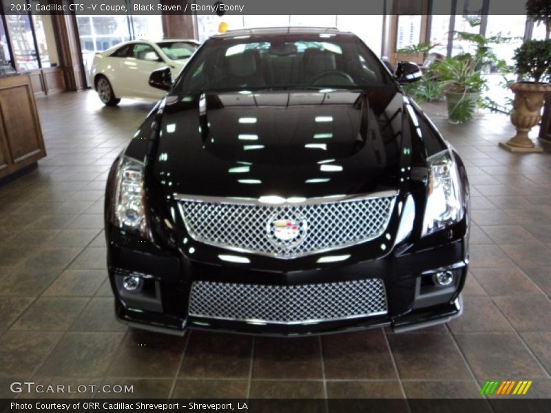 Black Raven / Ebony/Ebony 2012 Cadillac CTS -V Coupe