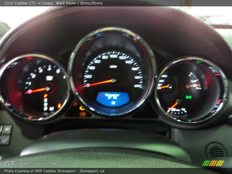 Black Raven / Ebony/Ebony 2012 Cadillac CTS -V Coupe