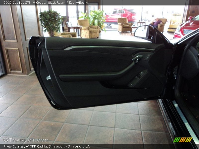 Black Raven / Ebony/Ebony 2012 Cadillac CTS -V Coupe