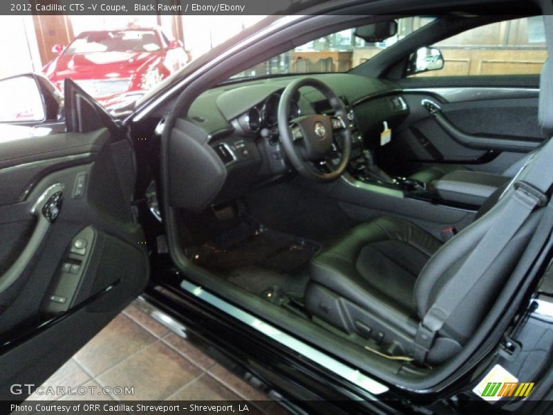 Black Raven / Ebony/Ebony 2012 Cadillac CTS -V Coupe