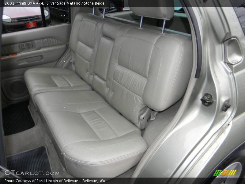 2001 QX4 4x4 Stone Beige Interior
