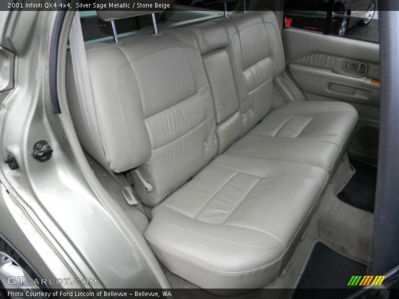 2001 QX4 4x4 Stone Beige Interior