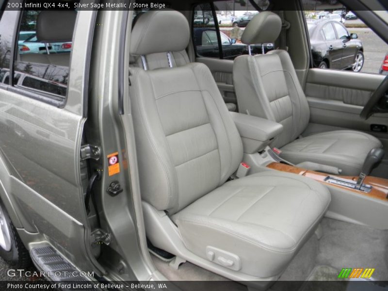  2001 QX4 4x4 Stone Beige Interior