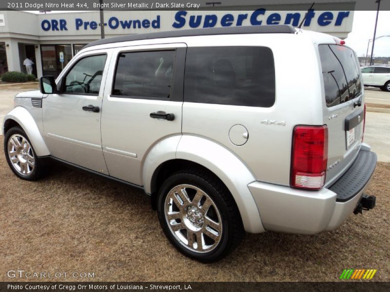 Bright Silver Metallic / Dark Slate Gray 2011 Dodge Nitro Heat 4x4