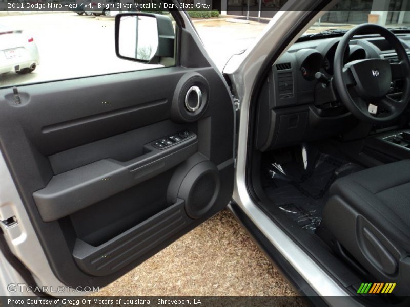Bright Silver Metallic / Dark Slate Gray 2011 Dodge Nitro Heat 4x4