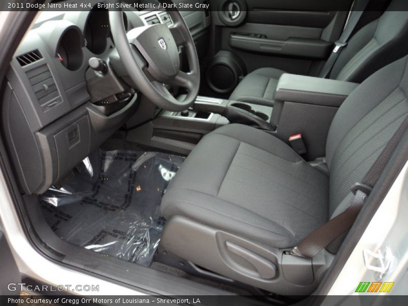 Bright Silver Metallic / Dark Slate Gray 2011 Dodge Nitro Heat 4x4